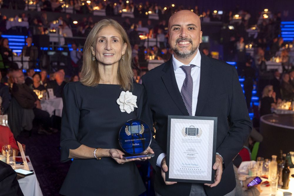 Italy named Best European Destination at the Danish Travel Awards 2026